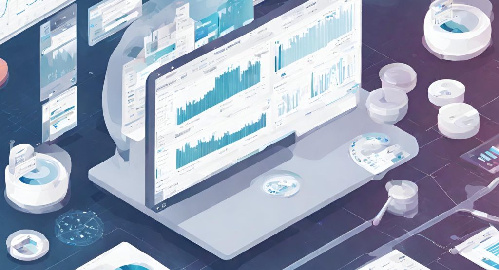 "Comprehensive healthcare analytics dashboard showcasing the impact of coding analytics on monitoring and improving outcomes."