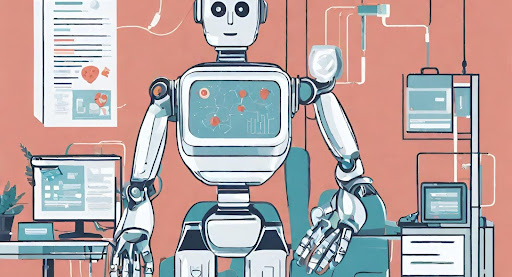 ("Image of a futuristic medical facility with advanced technologies.")
