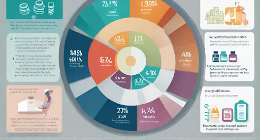 ("Visualizing Cost Breakdown in High-Deductible Health Plans") ("Infographic showing cost breakdown of High-Deductible Health Plans, highlighting lower monthly premiums and potential patient savings.")