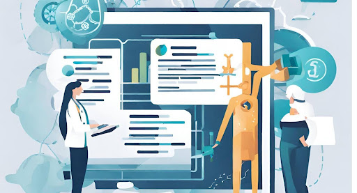 ("Cutting-edge technology integration in medical billing communication, showcasing the future of efficient and advanced systems.")