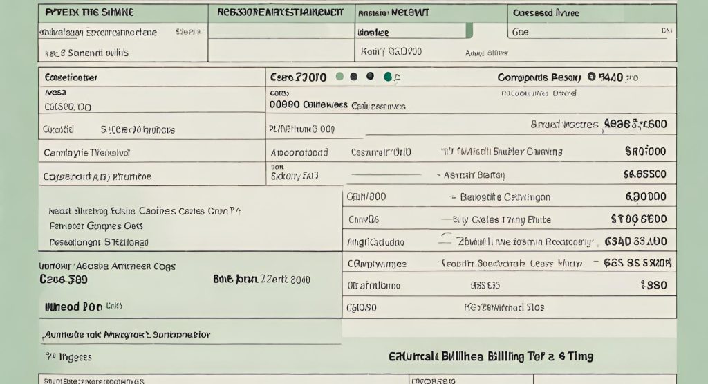 ("Customized billing statement tailored to individual patient needs.")