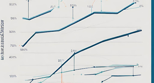 ("Bar graph comparing medical claim denial rates before and after healthcare policy changes.")