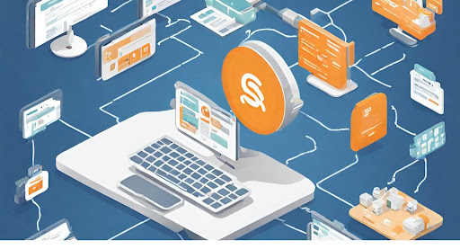 ("Optimized Billing Workflow for ASCs") (: "Illustration depicting an optimized billing workflow for ASCs, showing streamlined processes and efficient communication channels.")