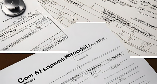 ("Impact of Healthcare Consumerism on Pricing Transparency") ("Side-by-side comparison of two hospital bills, illustrating the impact of healthcare consumerism on pricing transparency.")