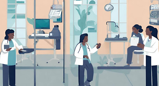 ("Visual Representation of Patient Payments Pre and Post Healthcare Policy Changes") ("Illustration showing before and after scenarios of patient payments pre and post healthcare policy changes.")