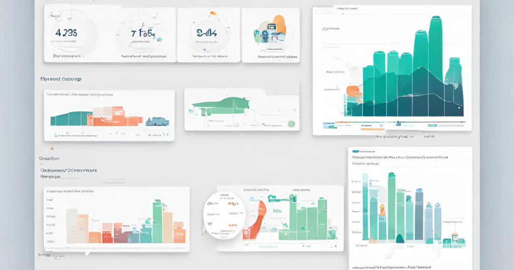 Side-by-side comparison charts illustrating the distinctions between in-network and out-of-network coverage, using icons and colors for clarity.