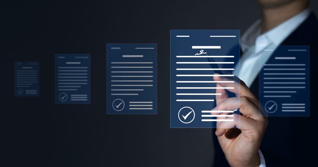 
("Telemedicine credentialing: Uploading and managing documents digitally.")