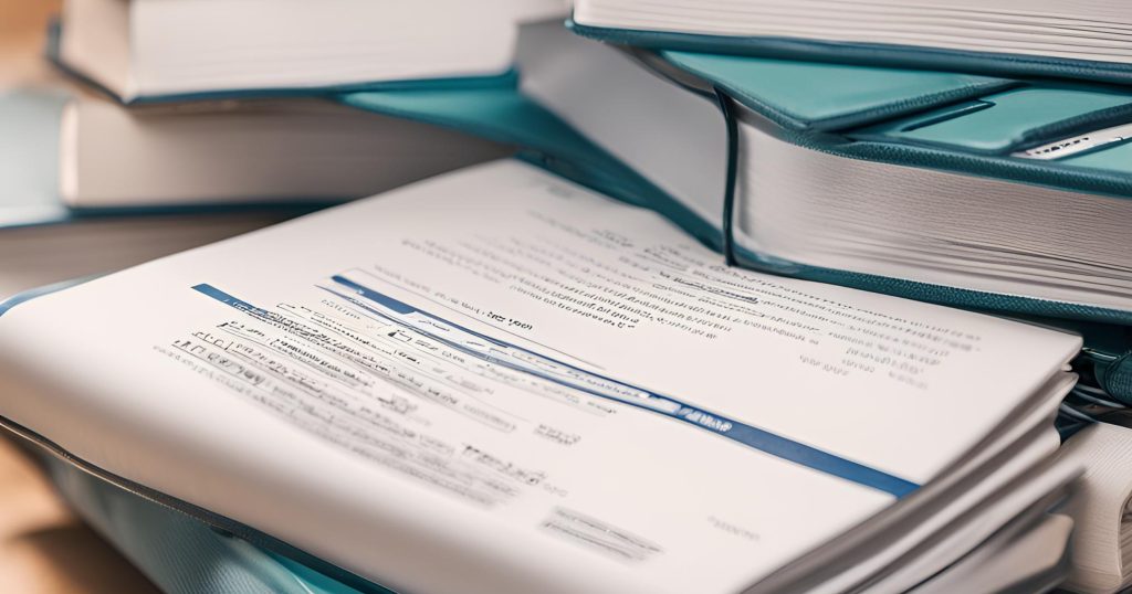 "Photo of medical coding books and reference guides used by billing professionals."