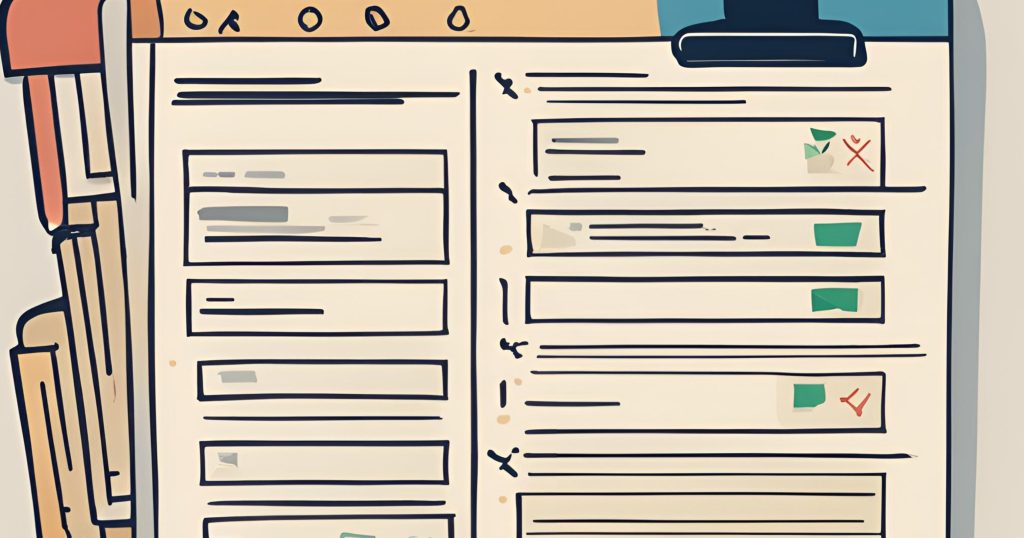  "Checklist of compliance requirements, highlighting the importance of adherence to regulations."