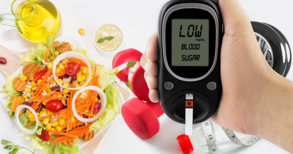  Ingredients commonly recommended for managing diabetes, including whole grains,