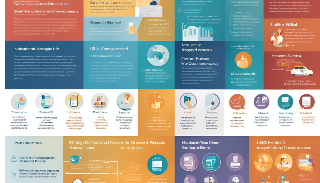 Infographic comparing fee-for-service and value-based care models, highlighting differences in billing, patient outcomes, and reimbursements